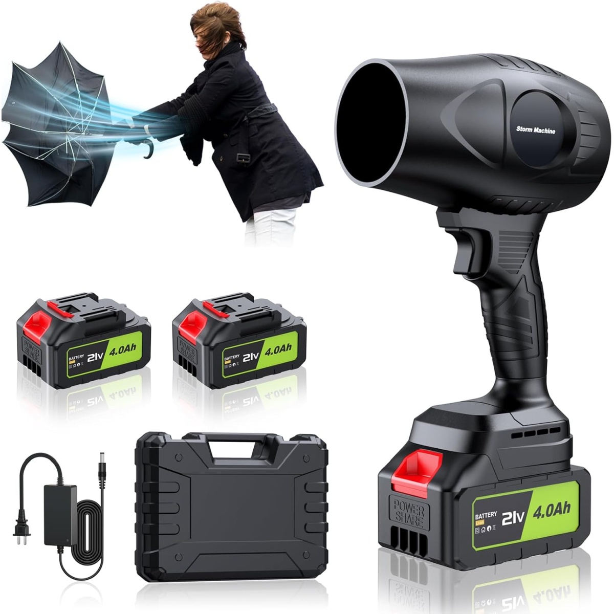 YUQUESEN Leaf Blower for Patio Cleaning, Lawn Care